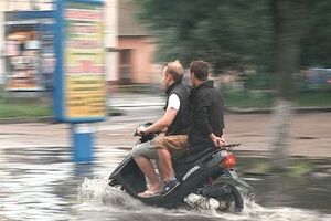 Ливень в Житомире