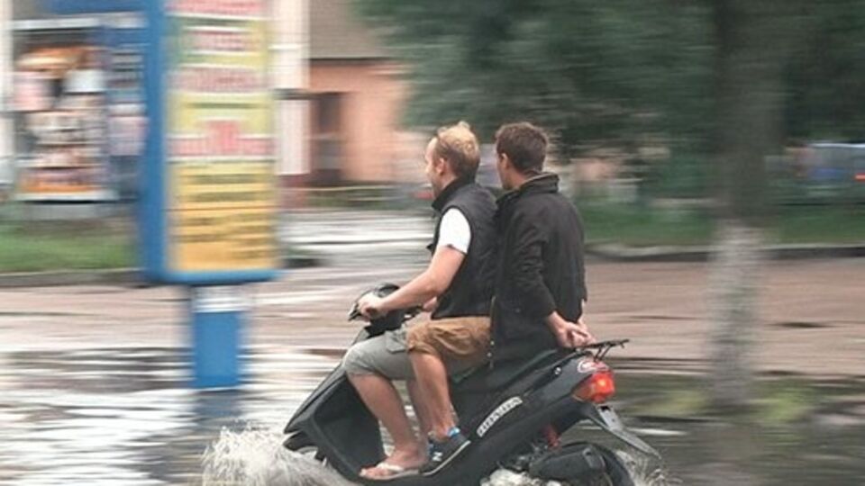 Ливень в Житомире