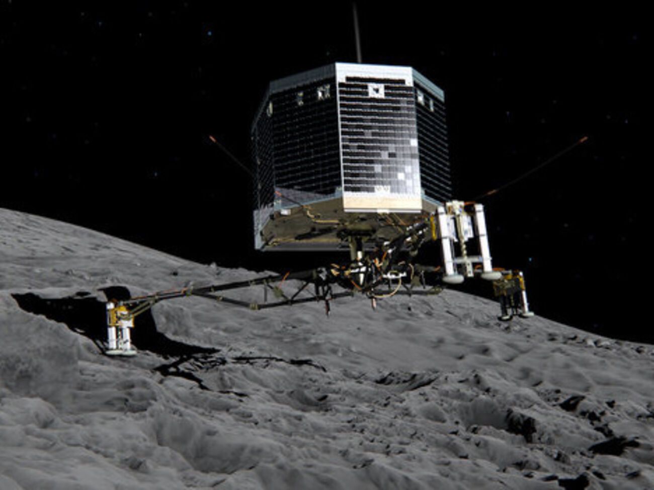 Rosetta сблизится с Philae