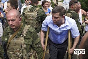 На фотографии - Главарь террористической "ДНР" Александр Захарченко