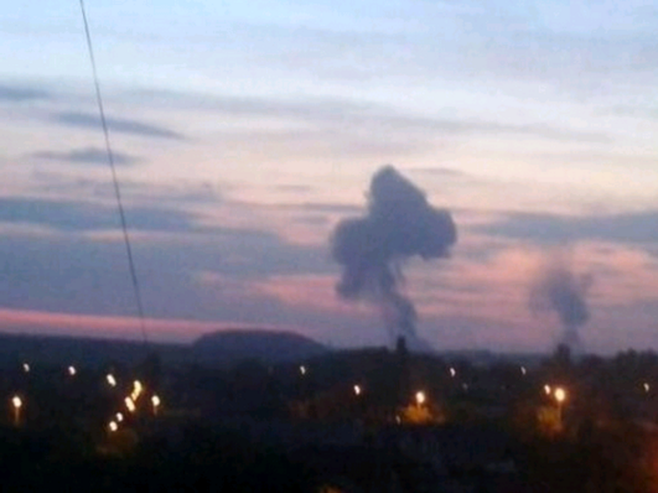 На заводе начался пожар