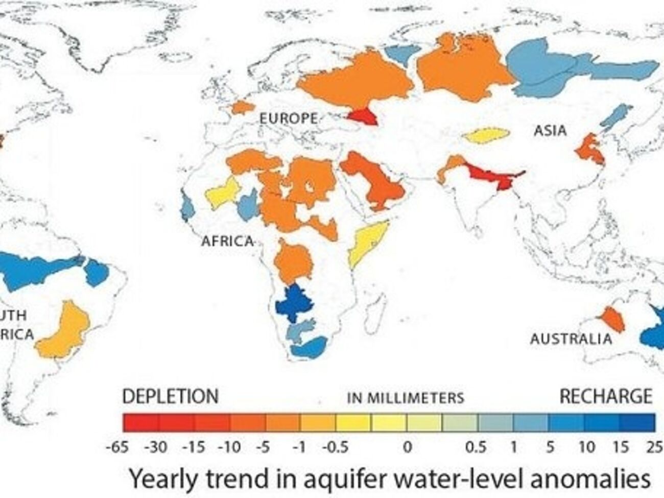 Человеческий фактор и глобальное потепление истощают запасы пресной воды на планете