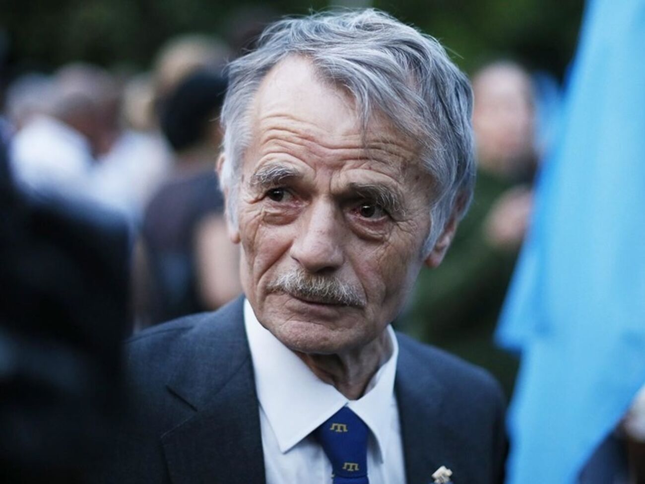 Народного депутата Украины Мустафу Джемилева в аннексированном Россией Крыму разыскивают с прошлого года