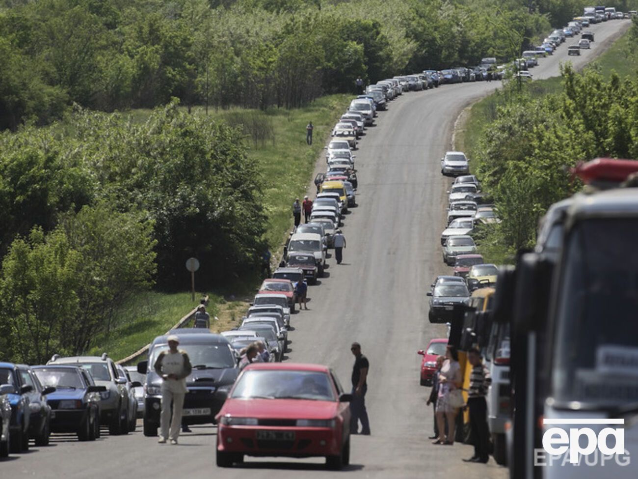 ГАИ частично возобновила движение по дорогам в Донецкой области