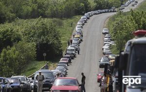 ГАИ частично возобновила движение по дорогам в Донецкой области