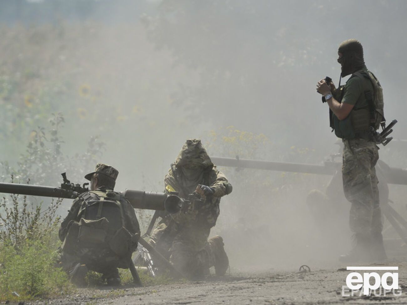 Боевики не прекращают обстрелов в районе Марьинки и Широкино