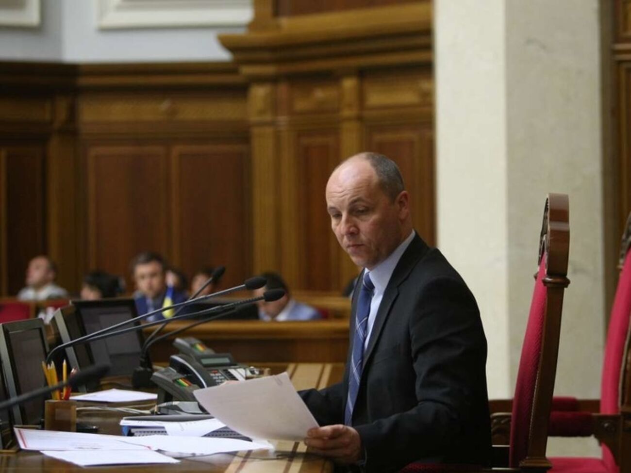 Первый вице-спикер парламента Андрей Парубий