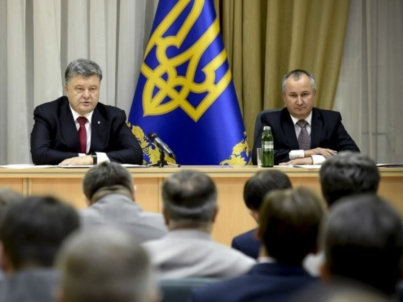 Петр Порошенко и Василий Грицак