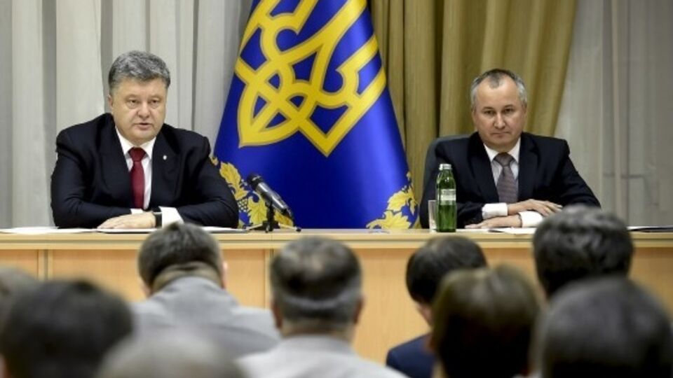 Петр Порошенко и Василий Грицак