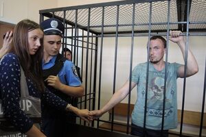 Задержанный по обвинению в убийстве Олеся Бузины Денис Полищук