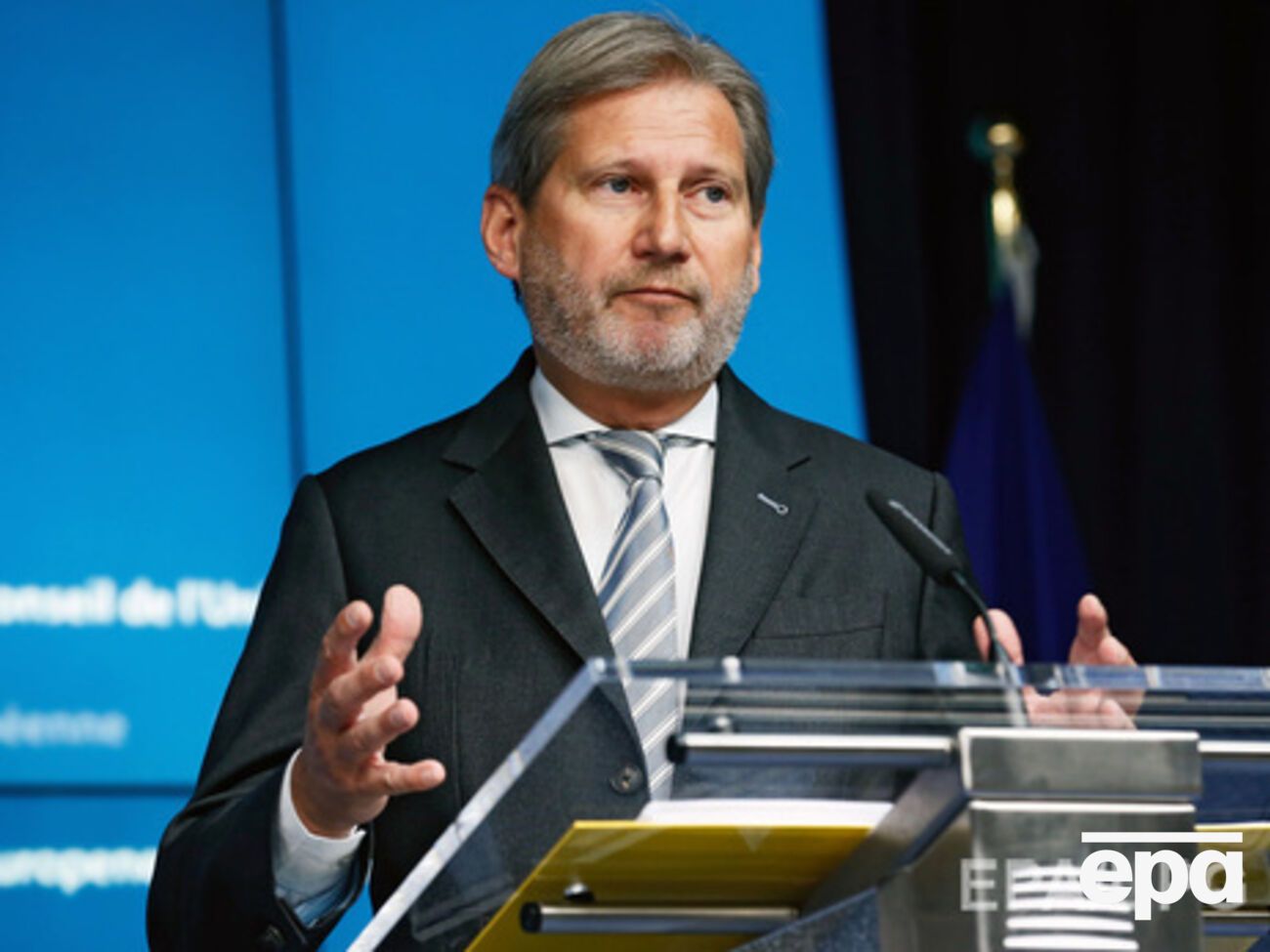 Еврокомиссар по вопросам расширения и европейской политики соседства ЕС Йоханнес Хан