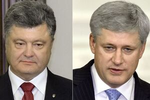 Порошенко провел беседу с Харпером