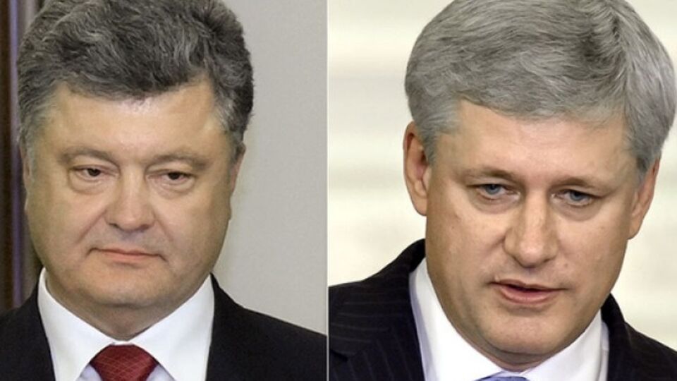 Порошенко провел беседу с Харпером