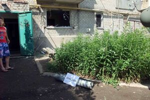 В результате обстрела Попасной никто из мирных жителей не пострадал