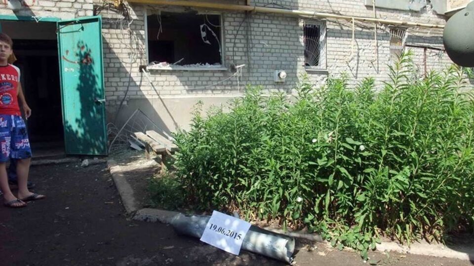 В результате обстрела Попасной никто из мирных жителей не пострадал