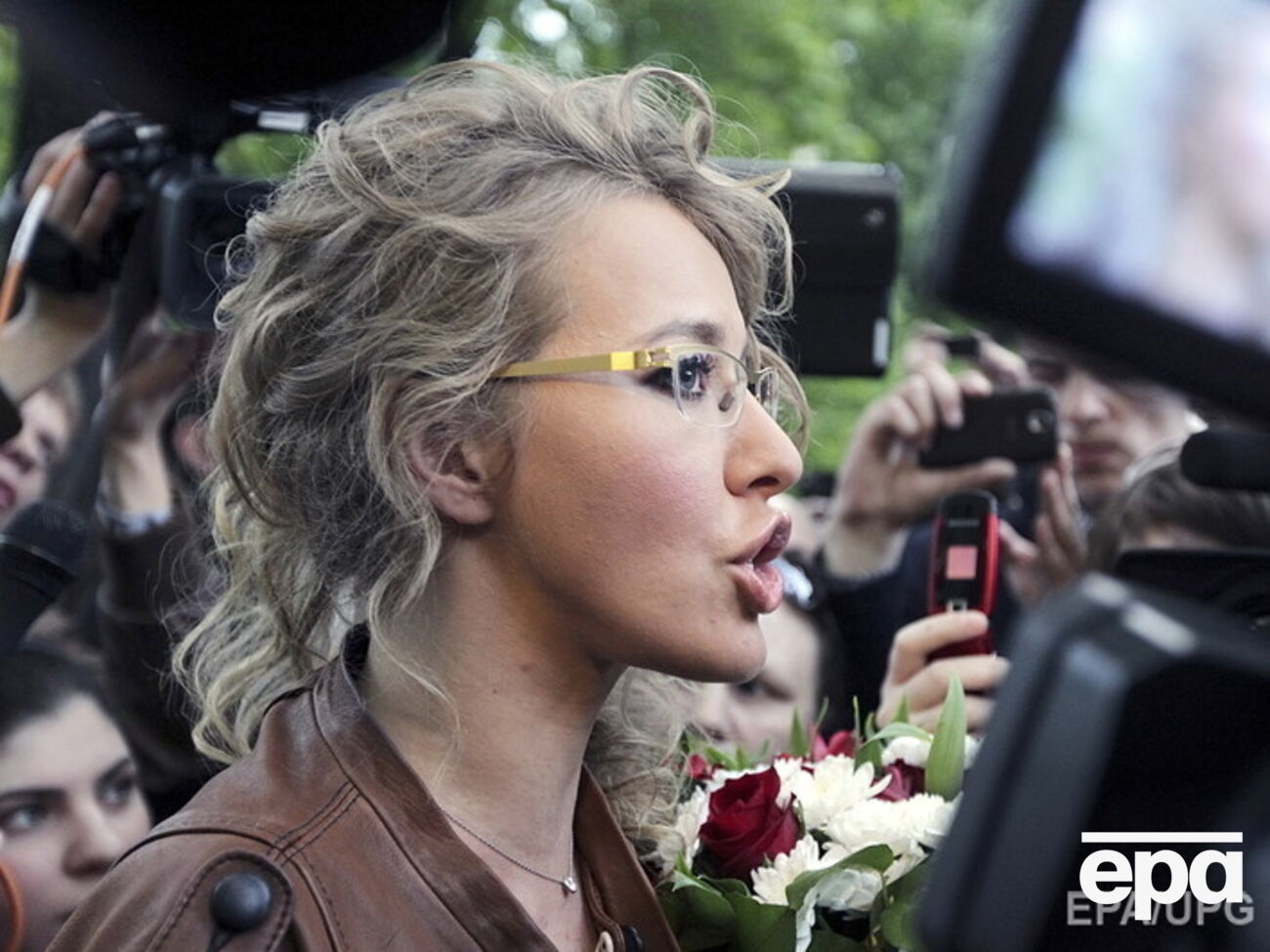 Собчак не понимает, чем оскорбляет ее фото