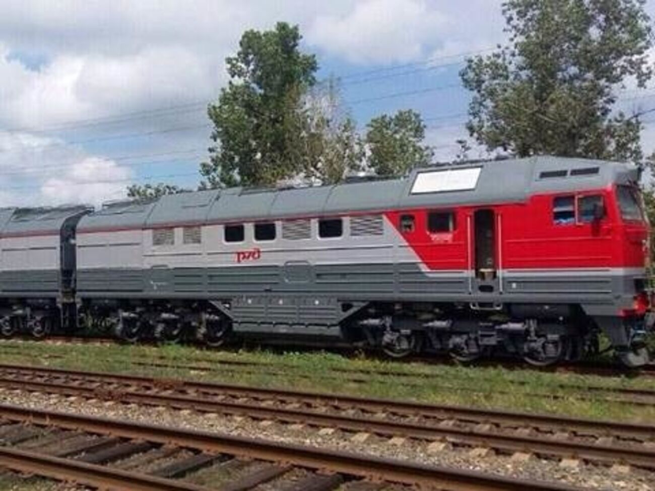 Тепловоз ехал с оккупированной боевиками территории к покупателю в России