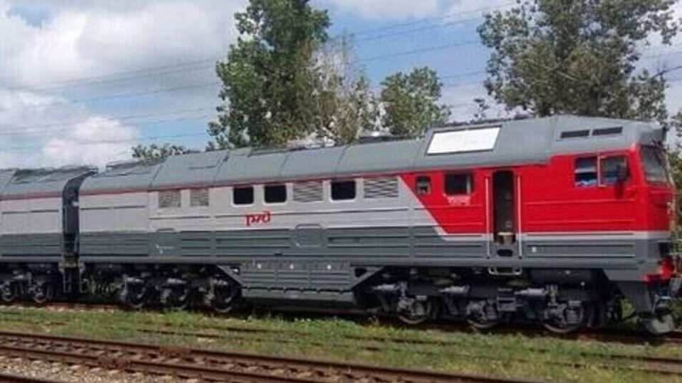 Тепловоз ехал с оккупированной боевиками территории к покупателю в России