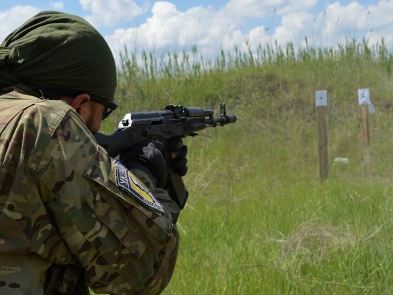 Бойцы "Сечи" приняли участие в учебных стрельбах
