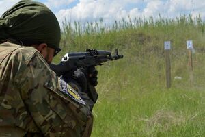Бойцы "Сечи" приняли участие в учебных стрельбах
