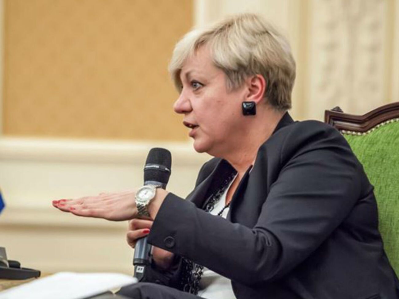 Глава НБУ Валерия Гонтарева