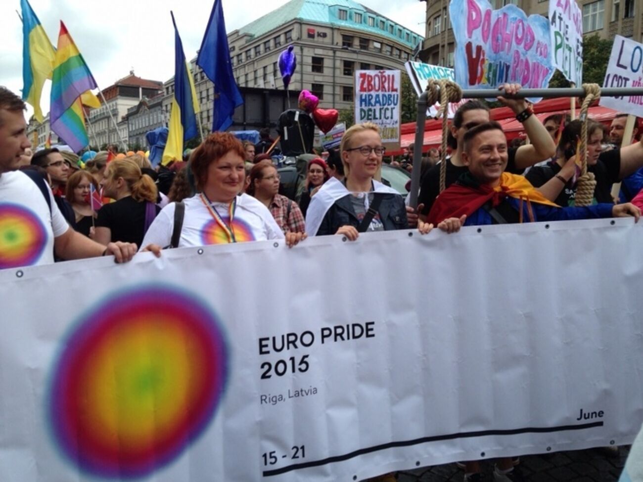 Euro Pride 2015 в Риге собрал несколько тысяч человек