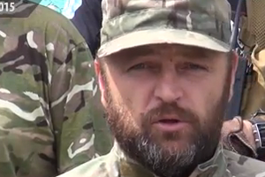 Замкомбата "Торнадо" Николай Цукур перед прибытием представителя МВД отметил, что после ознакомления с документом у роты "Торнадо" будет еще два месяца на расформирование