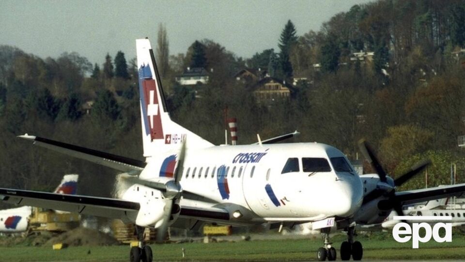 Полет будет выполнен на самолете СААБ-340Б