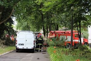 ГСЧС: На месте происшествия работали 11 единиц основной и специальной пожарно-спасательной техники и 40 человек личного состава