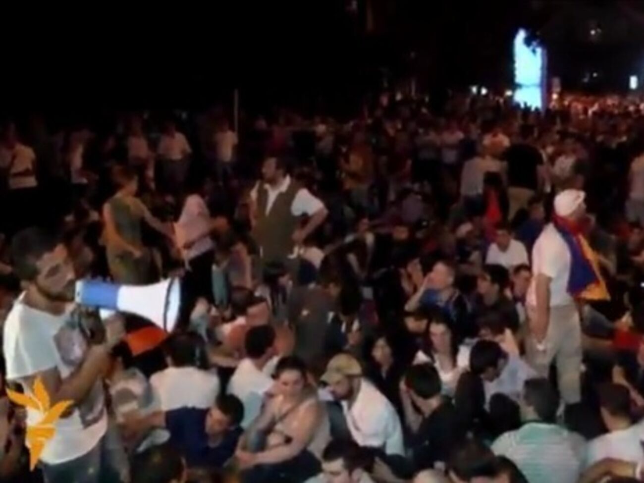 Участников акции разогнали правоохранители