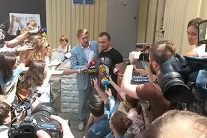 Дениса Полищука встретили на свободе