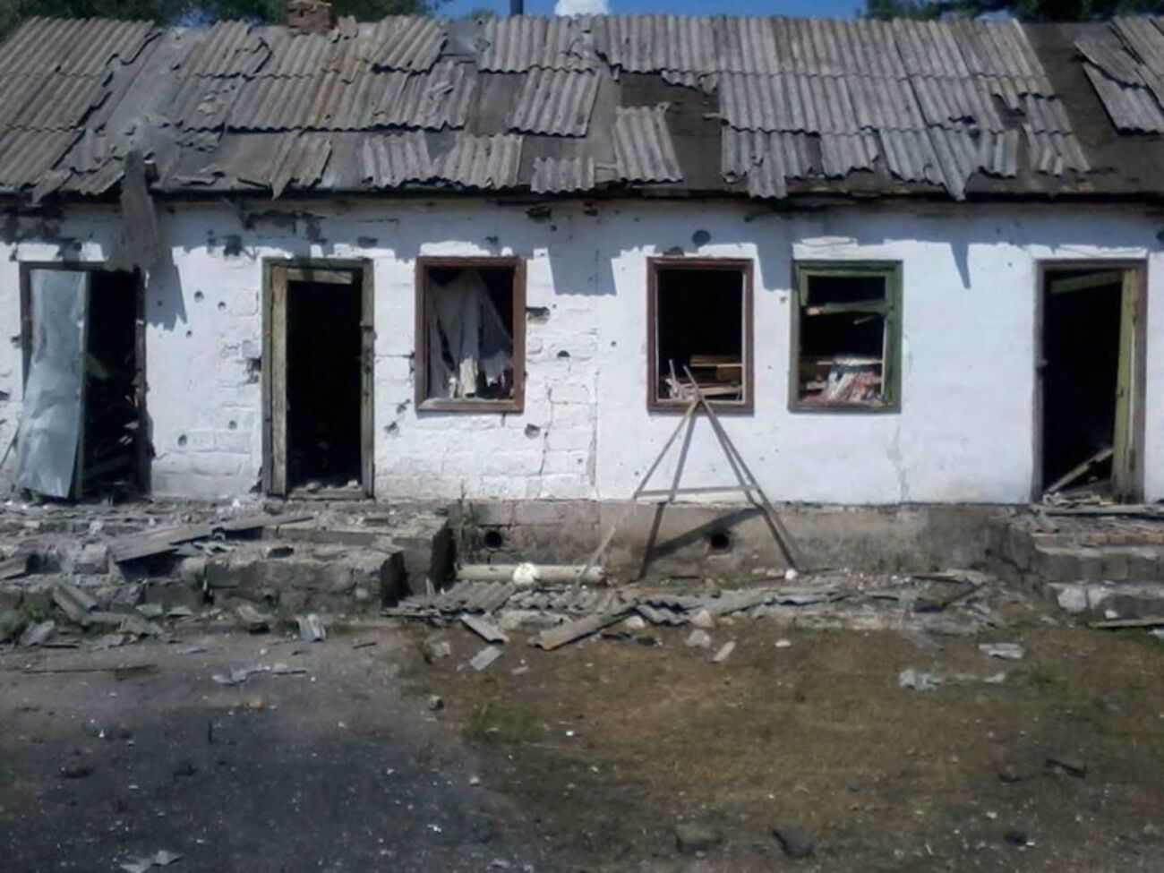 Боевики обстреляли мирный поселок, находящийся в 8-ми километрах от линии фронта