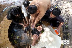 Температура воздуха на юге Пакистана достигает 44°С