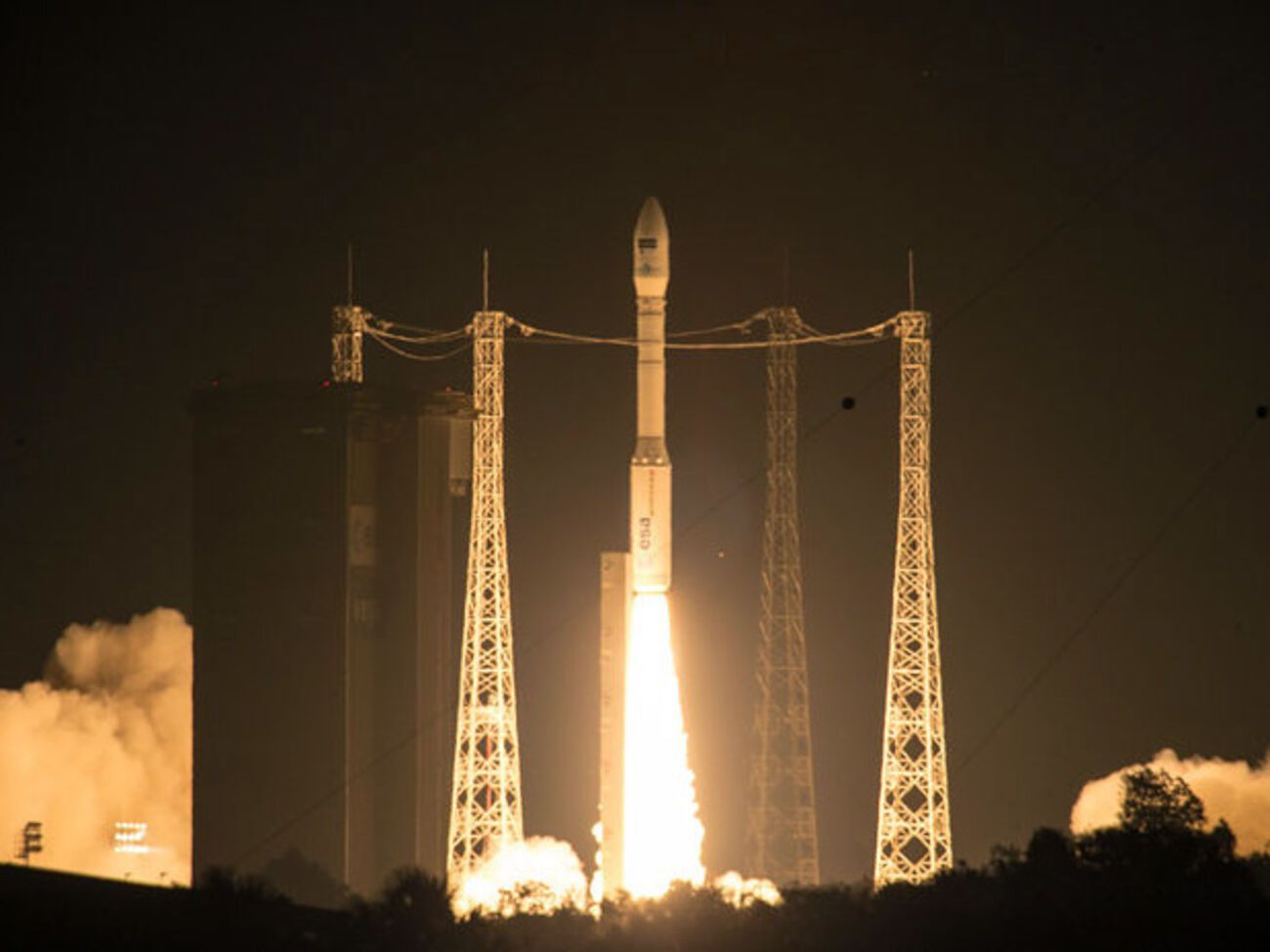Запуск ракеты-носителя Vega со спутником Sentinel-2A