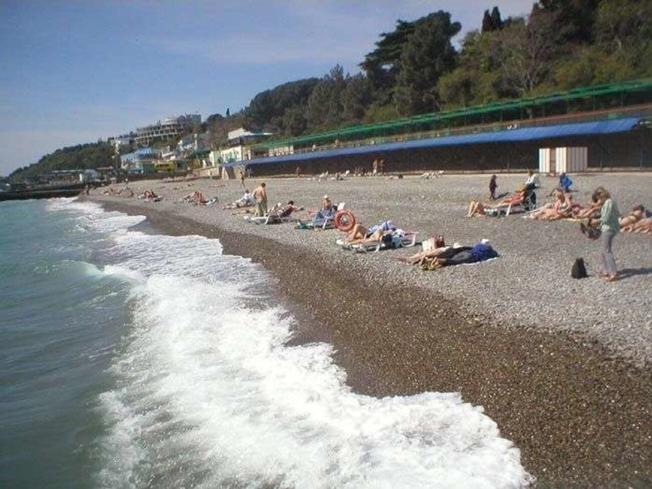 В Крыму "исчезли" 87 пляжей