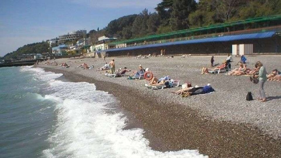 В Крыму "исчезли" 87 пляжей