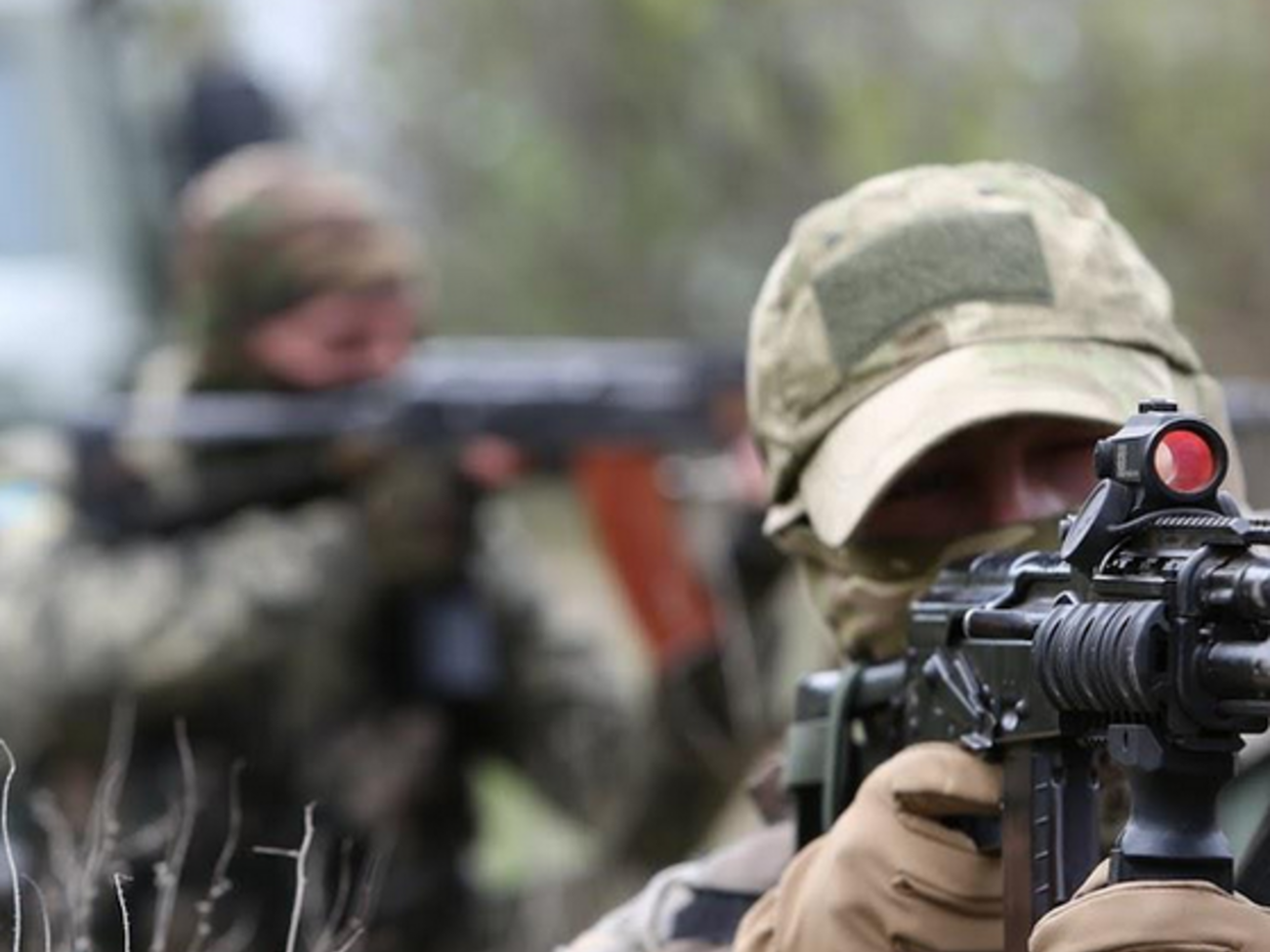 Военнослужащие ВСУ пять раз отбивали атаки боевиков