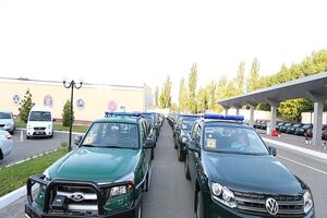 Более 70 новых автомобилей отправились в подразделения Госпогранслужбы