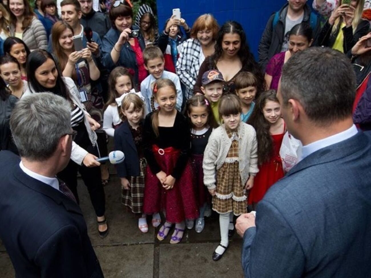 Дети-переселенцы в Киеве