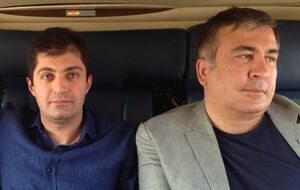 Давид Сакварелидзе и Михаил Саакашвили