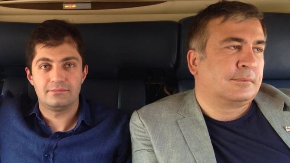 Давид Сакварелидзе и Михаил Саакашвили