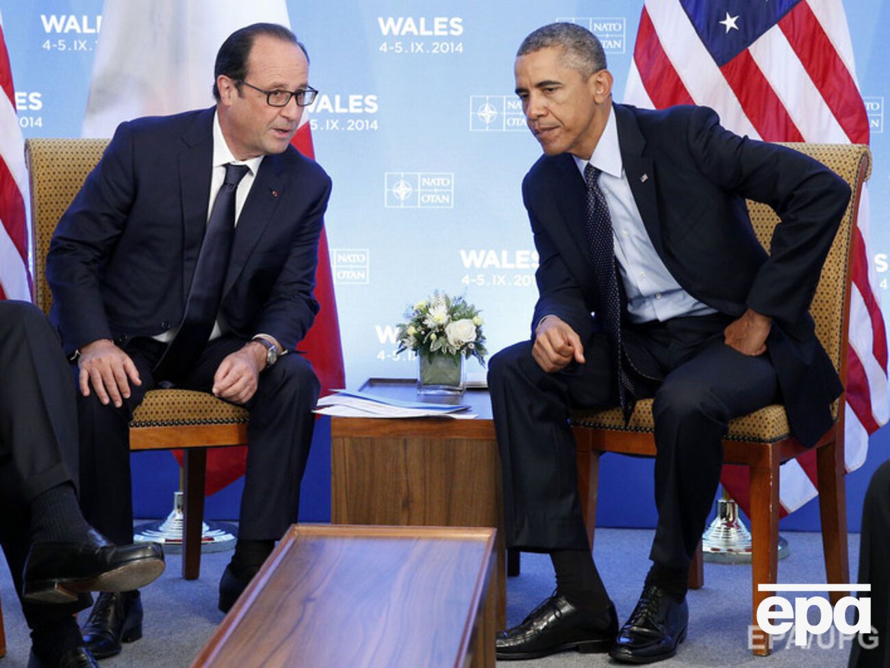 Обама и Олланд обсудили скандал с прослушиванием французских президентов