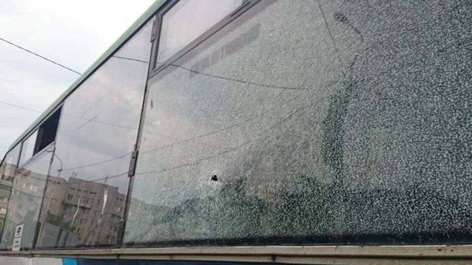 Последствия стрельбы по маршрутке