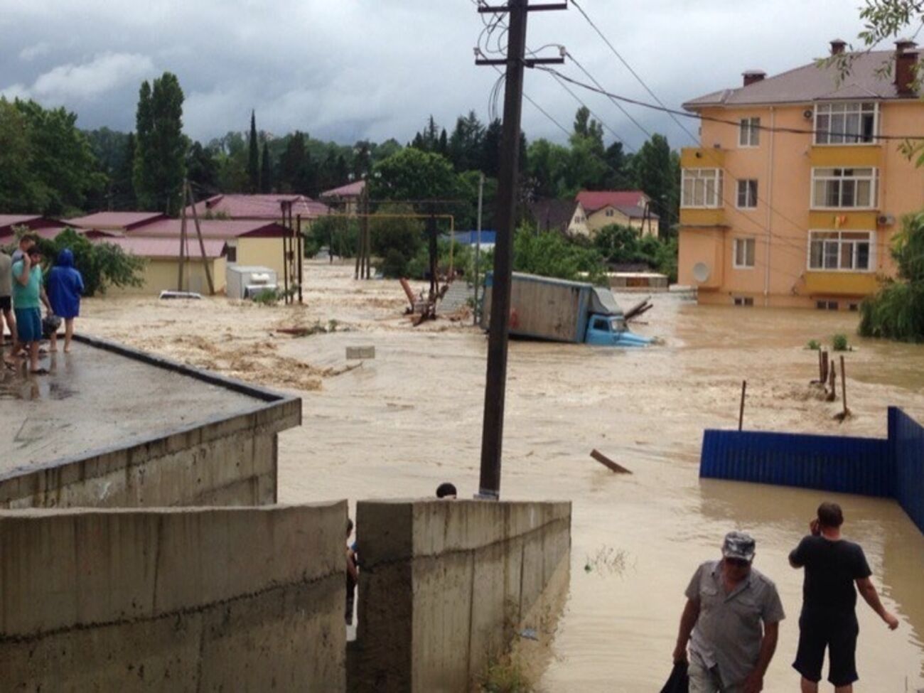 Сочи затопило