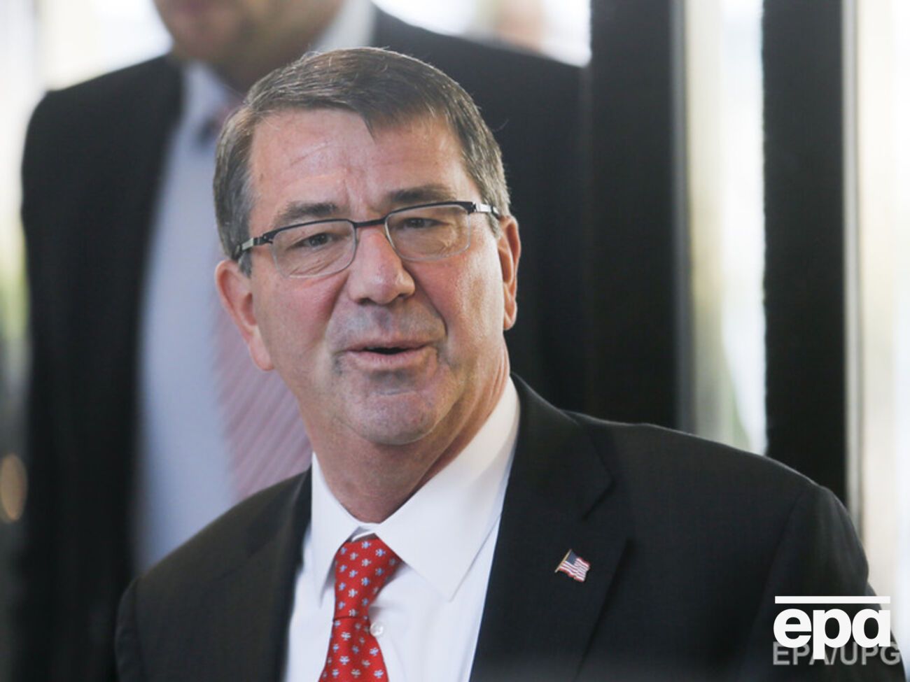 Эштон Картер на встрече министров обороны стран --- членов НАТО