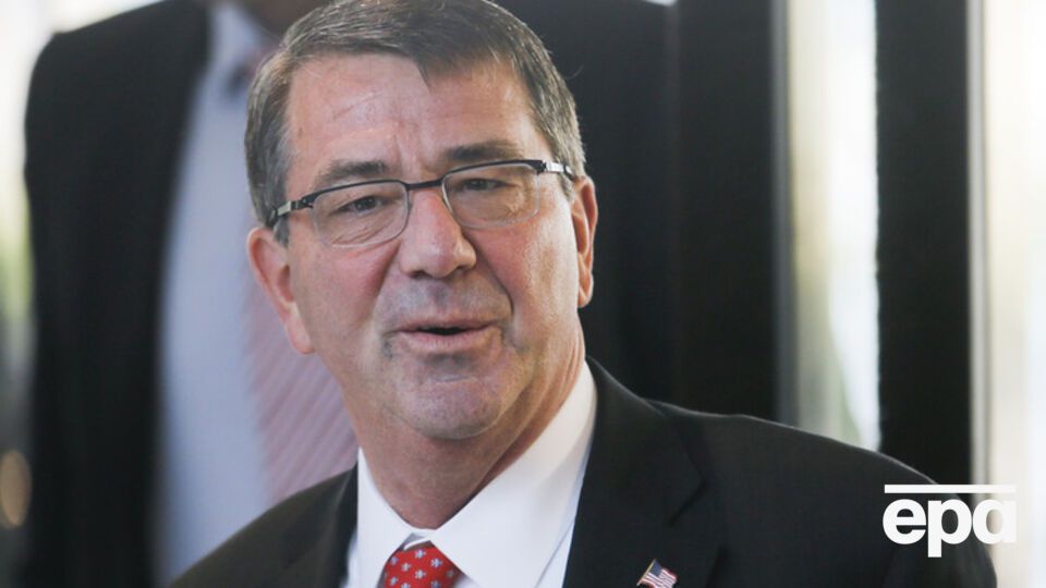 Эштон Картер на встрече министров обороны стран --- членов НАТО