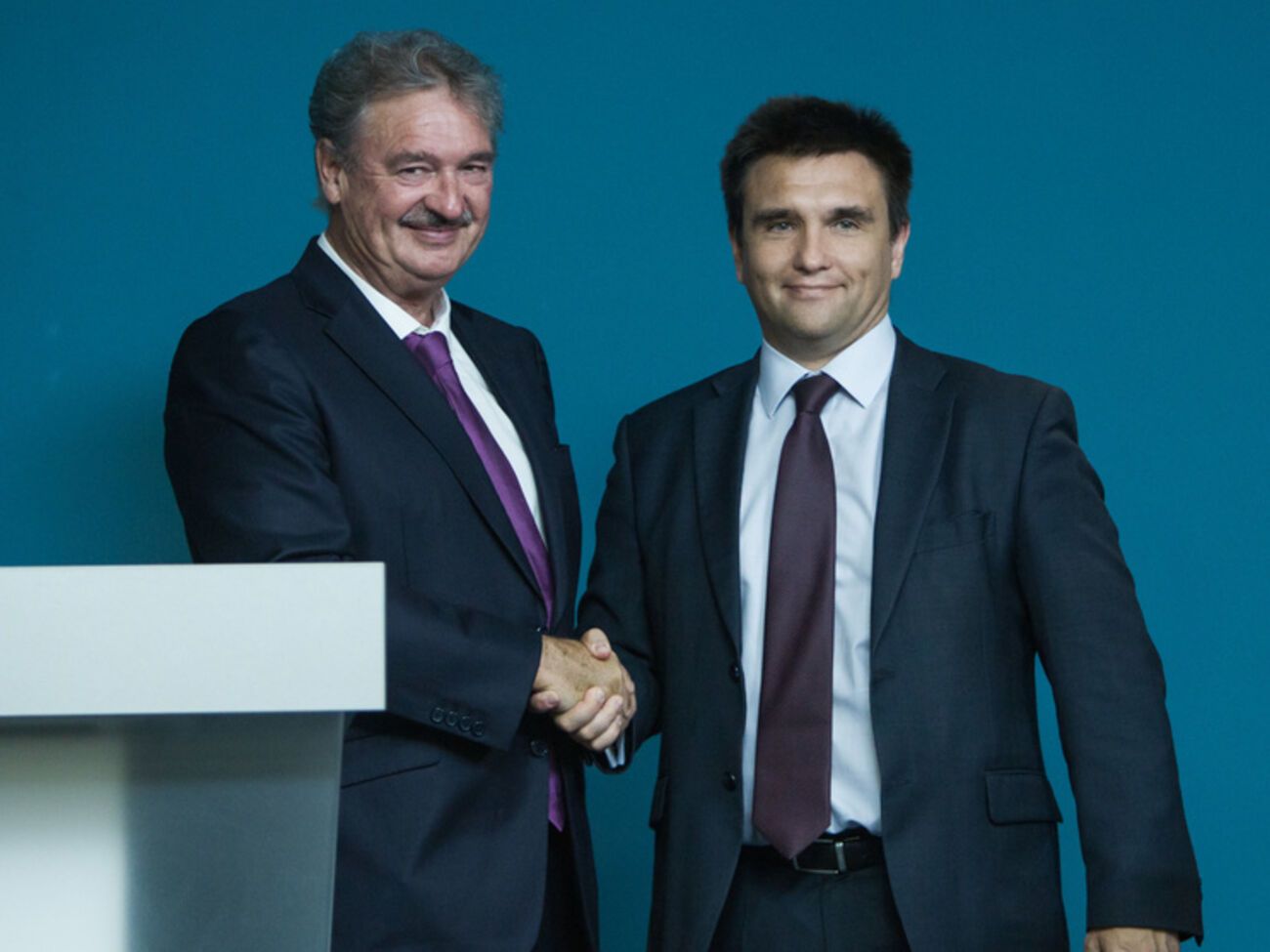 Глава МИД Украины Павел Климкин провел встречу с главой МИД Люксембурга Жаном Ассельборном