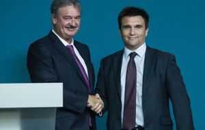 Глава МИД Украины Павел Климкин провел встречу с главой МИД Люксембурга Жаном Ассельборном