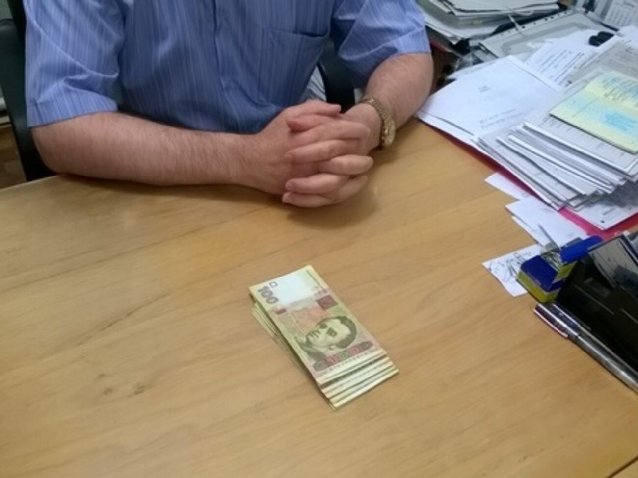 Во время задержания подозреваемого