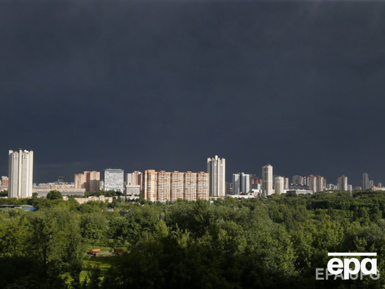 В Москве выпало около половины месячной нормы осадков